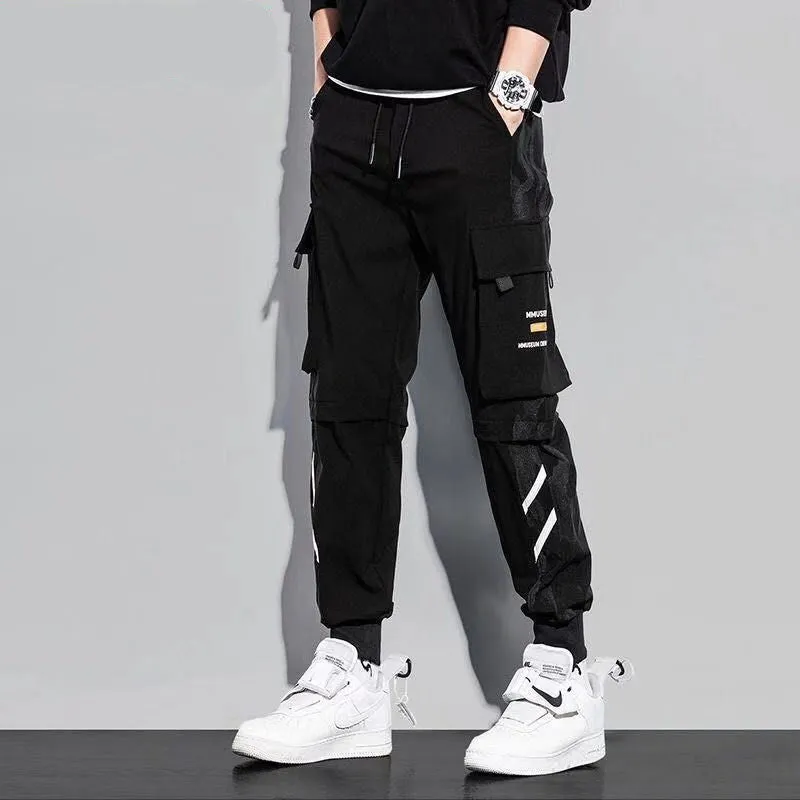 Hip Hop Cargo Pants Men Streetwear