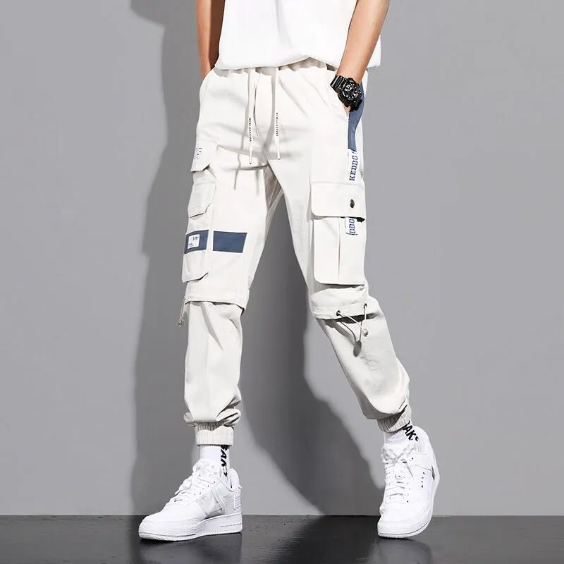 Hip Hop Cargo Pants Men Streetwear