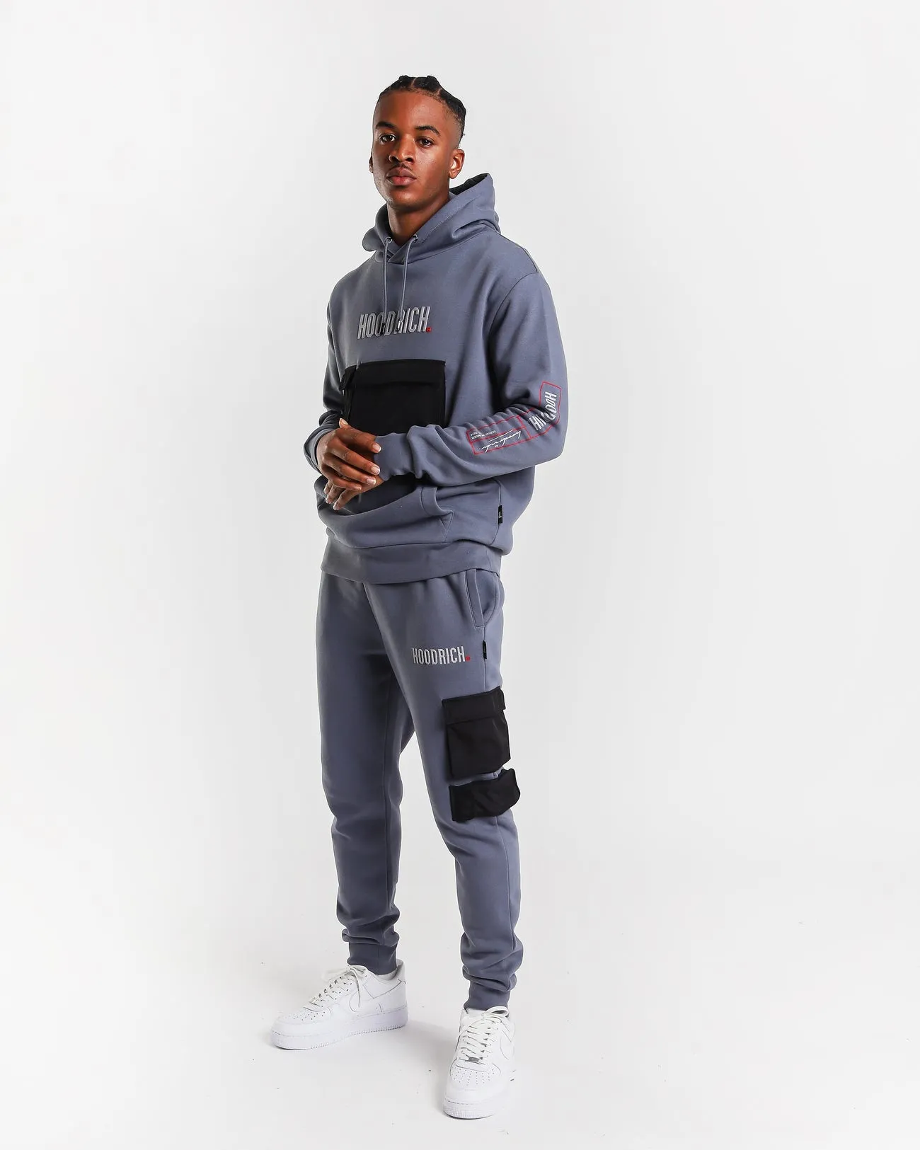 Hoodrich Fatal Joggers Turbulence/Black/Lychee