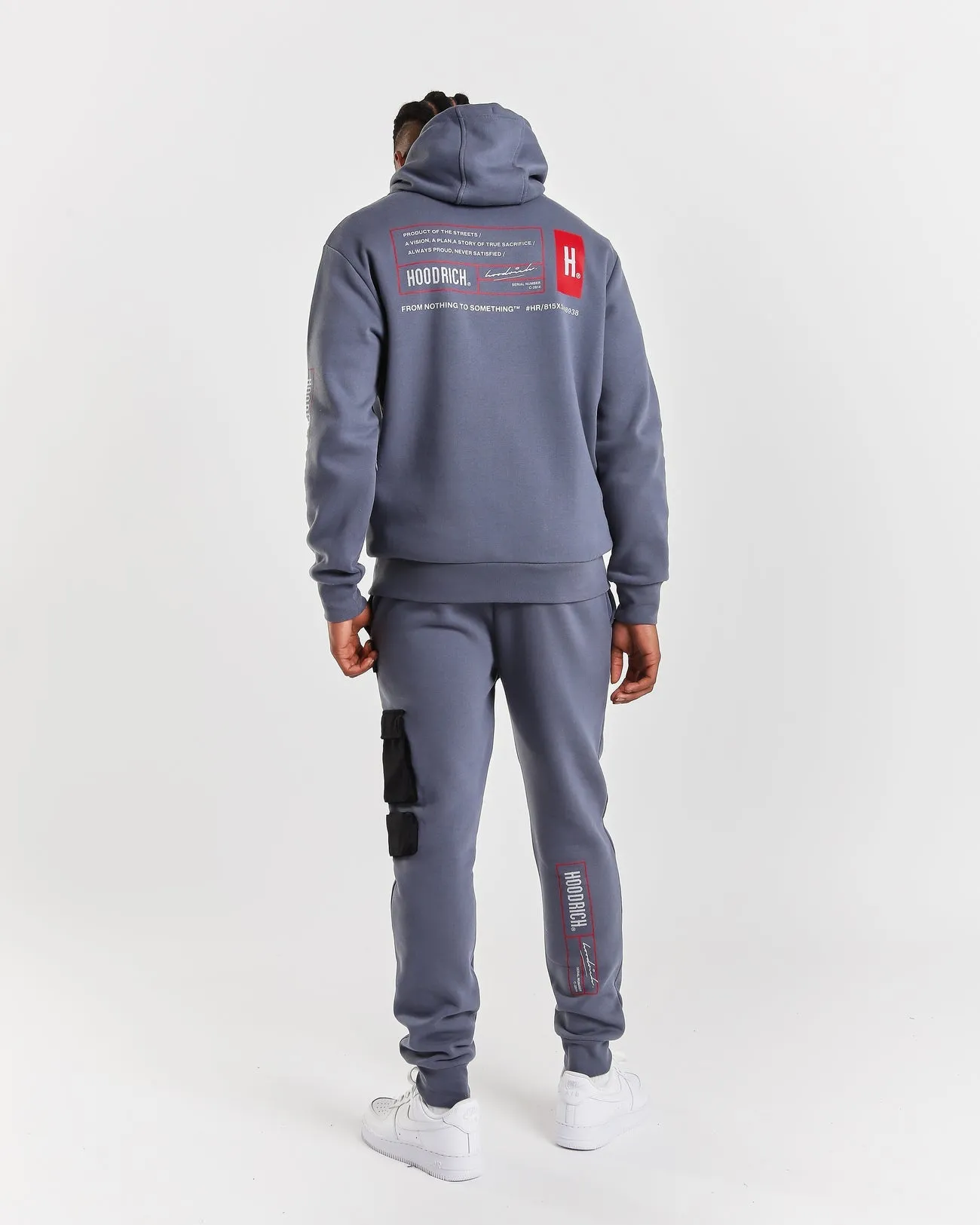 Hoodrich Fatal Joggers Turbulence/Black/Lychee