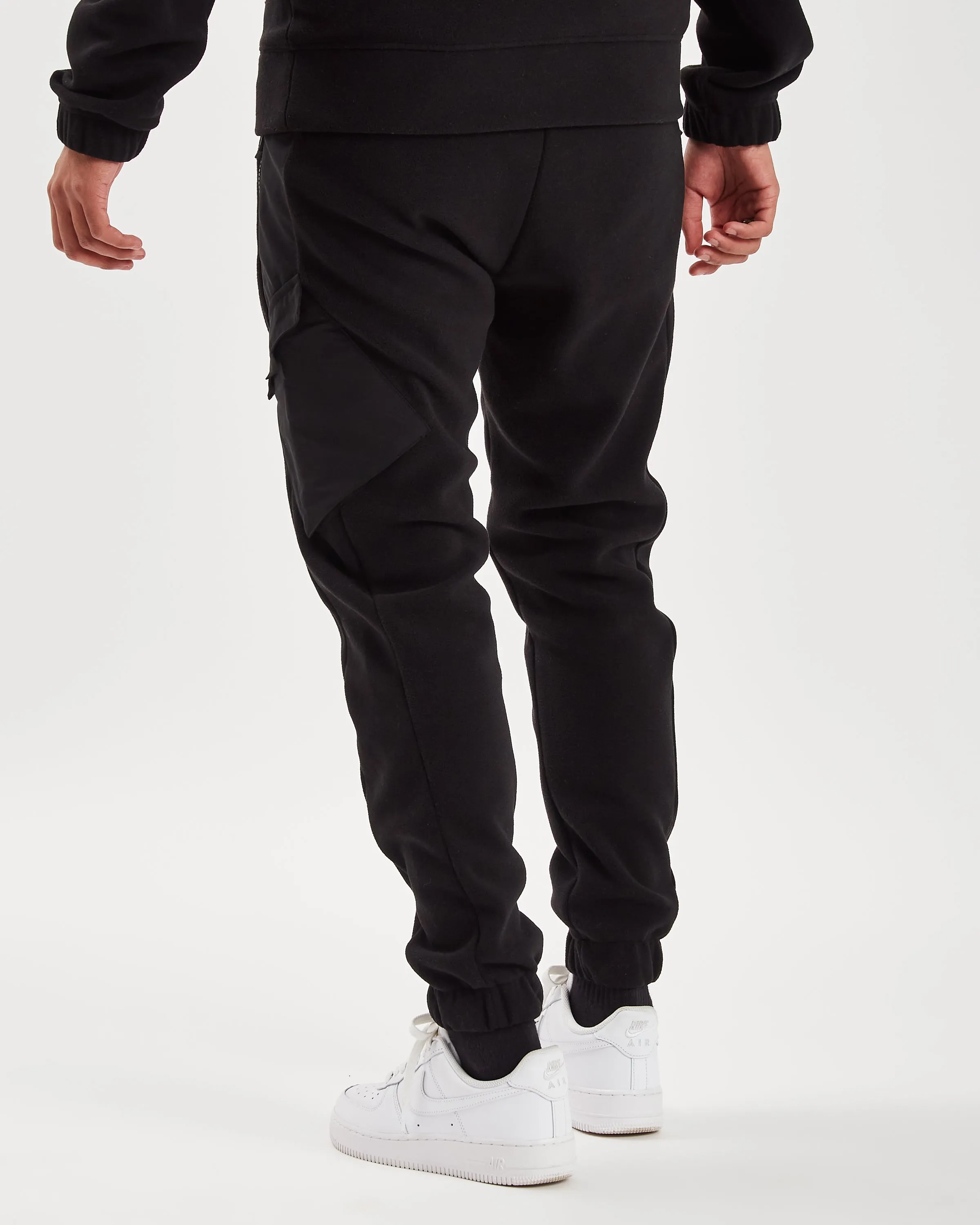 Hoodrich OG Everest Fleece Cargo Pants Black