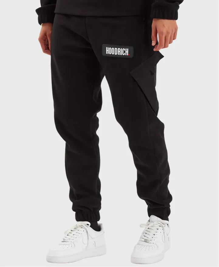Hoodrich OG Everest Fleece Cargo Pants Black