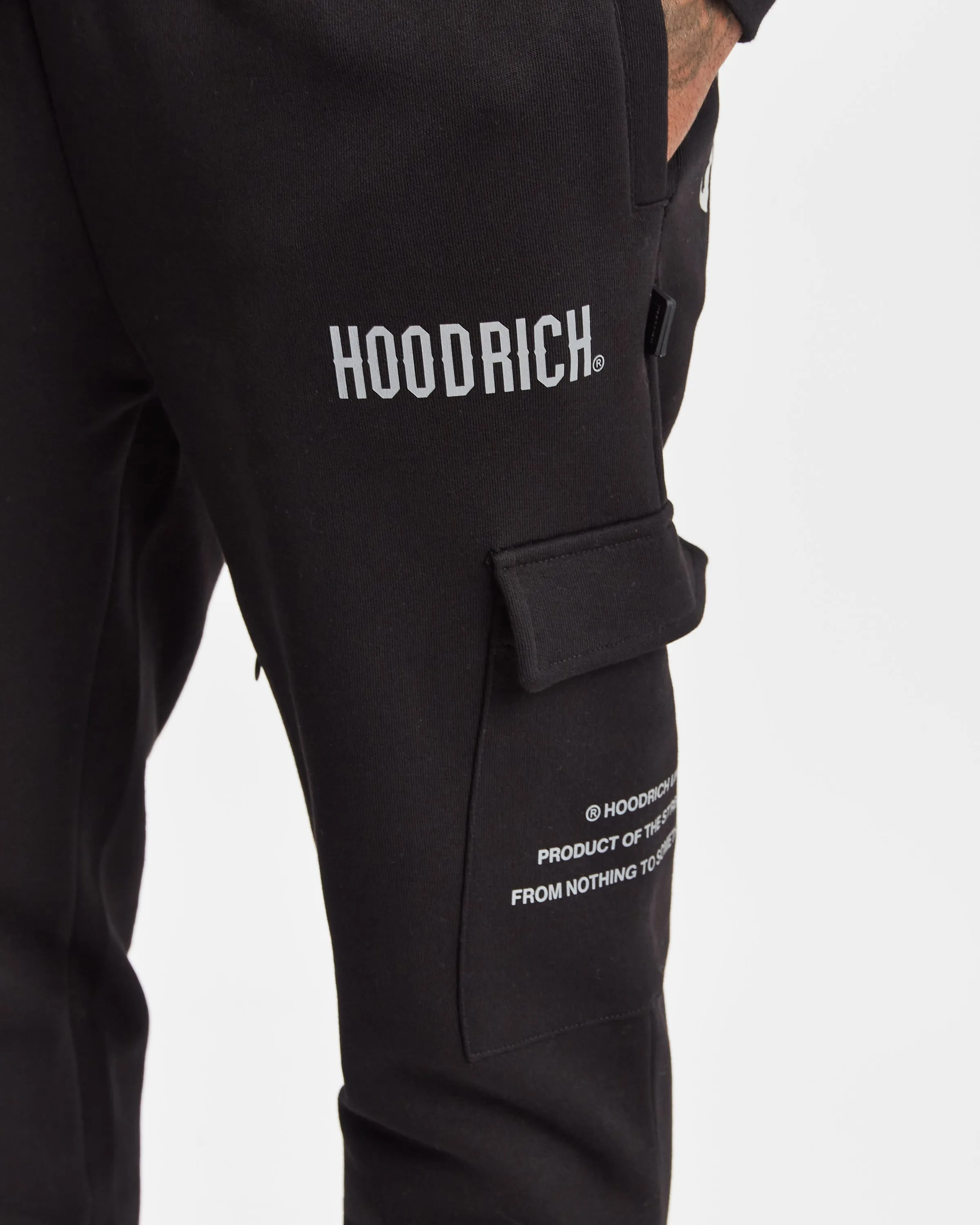 Hoodrich OG Sight Cargo Joggers Black Reflective