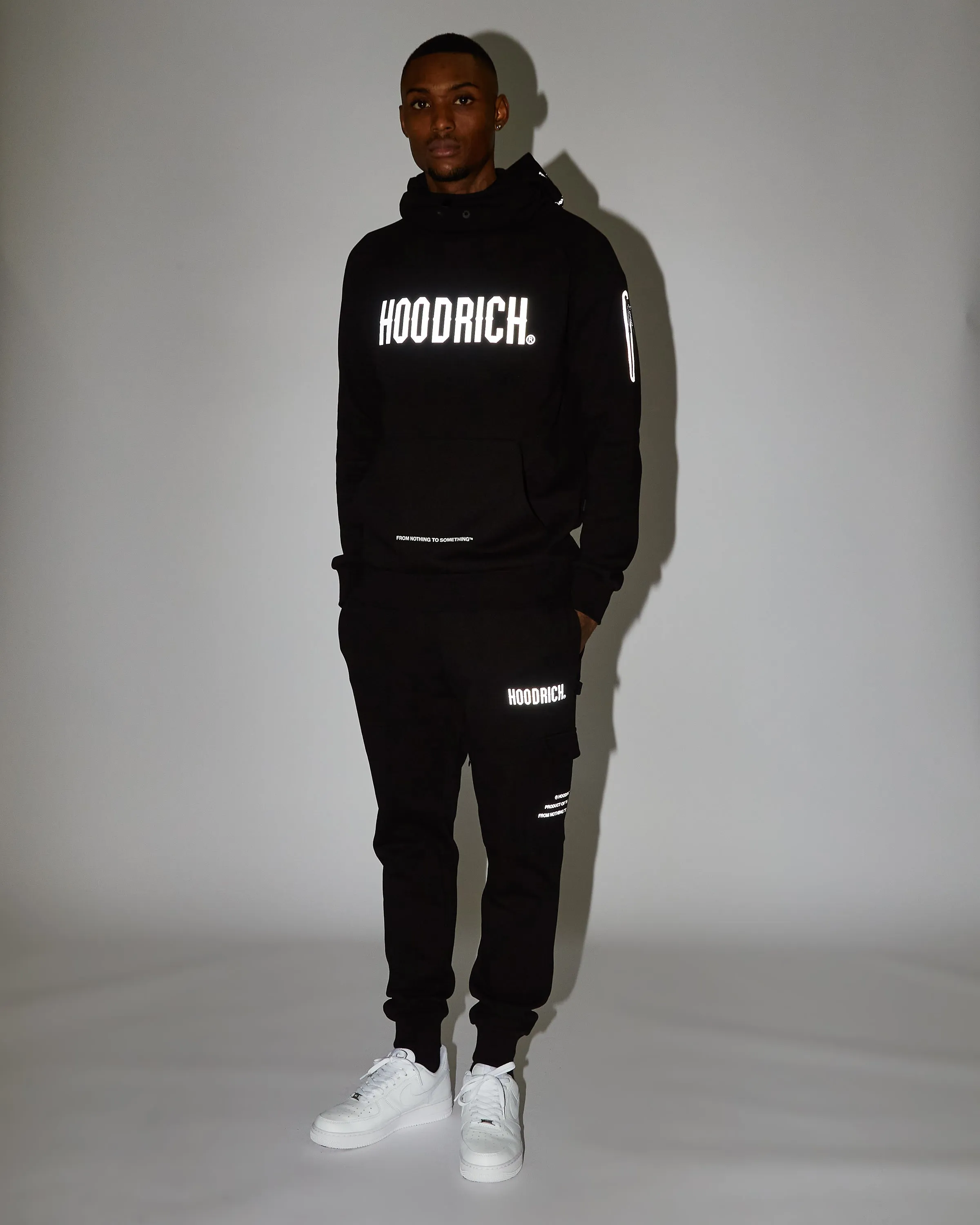 Hoodrich OG Sight Cargo Joggers Black Reflective