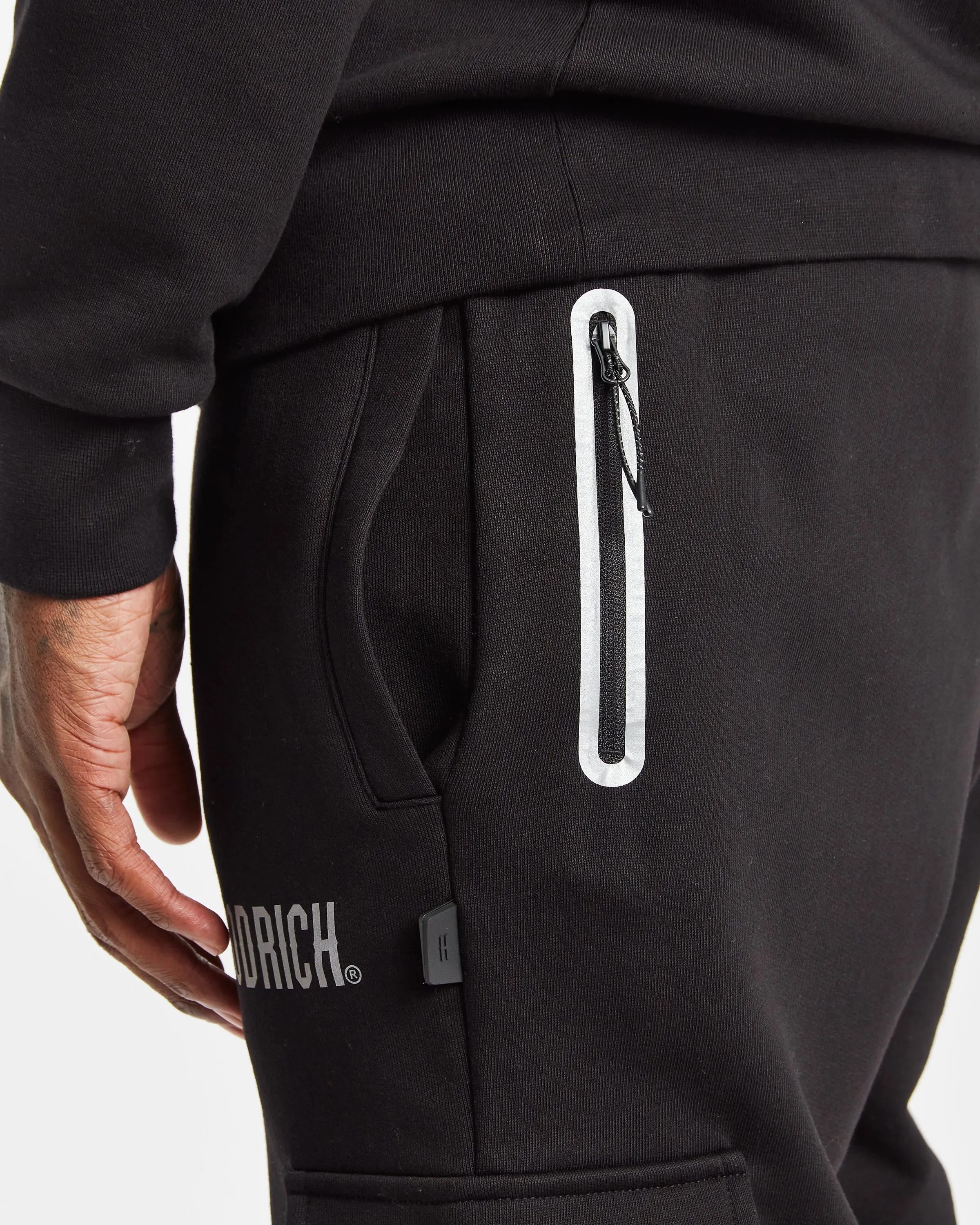 Hoodrich OG Sight Cargo Joggers Black Reflective