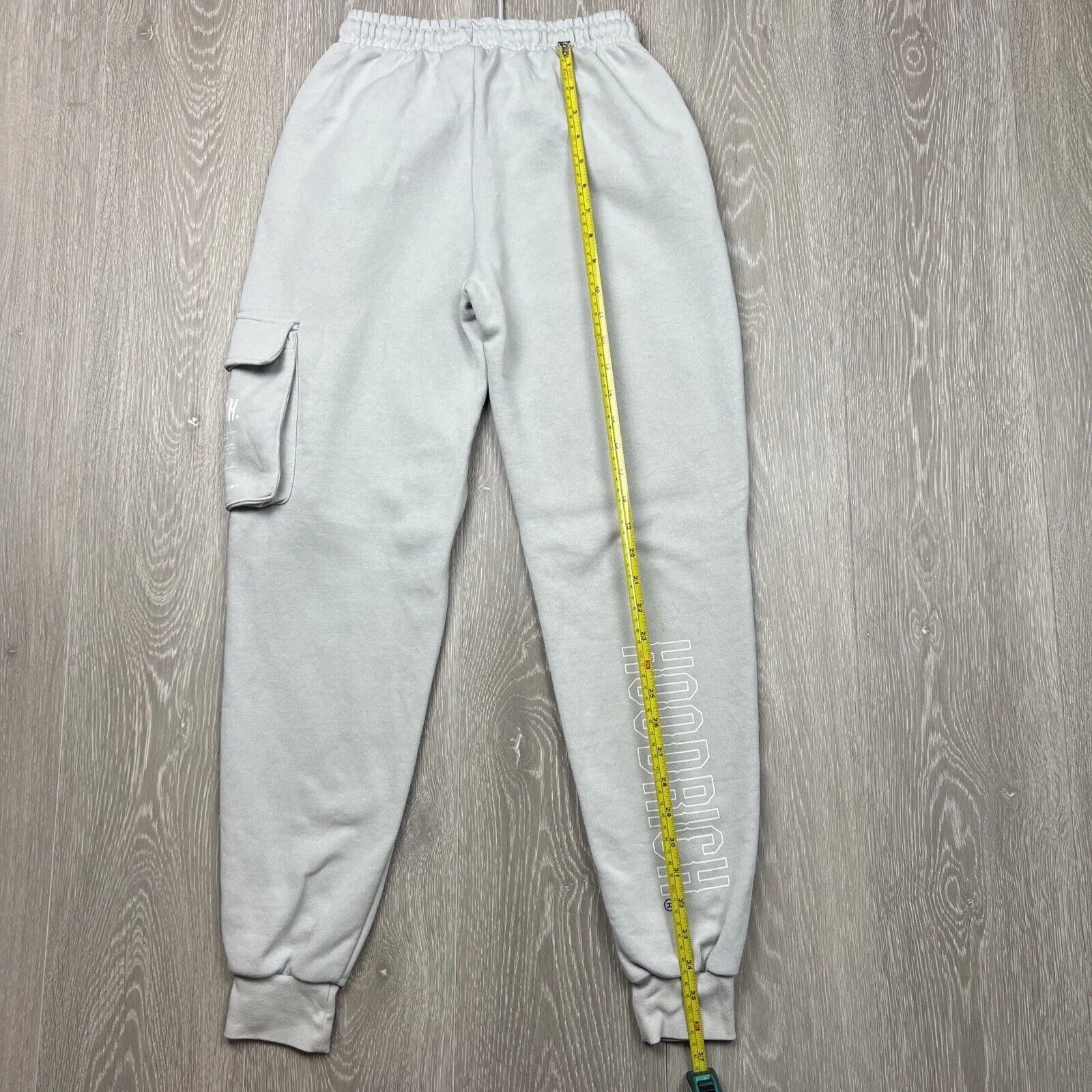 Hoodrich Womens Grey Cargo Trackies Joggers Size XS