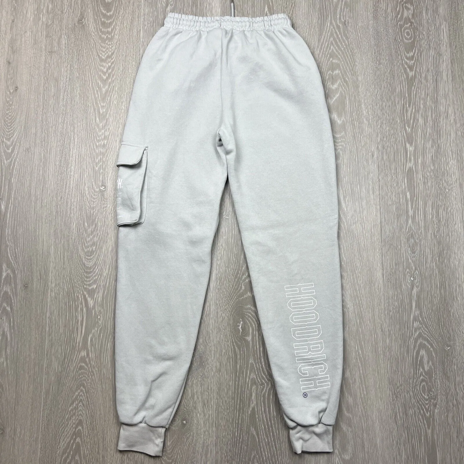 Hoodrich Womens Grey Cargo Trackies Joggers Size XS