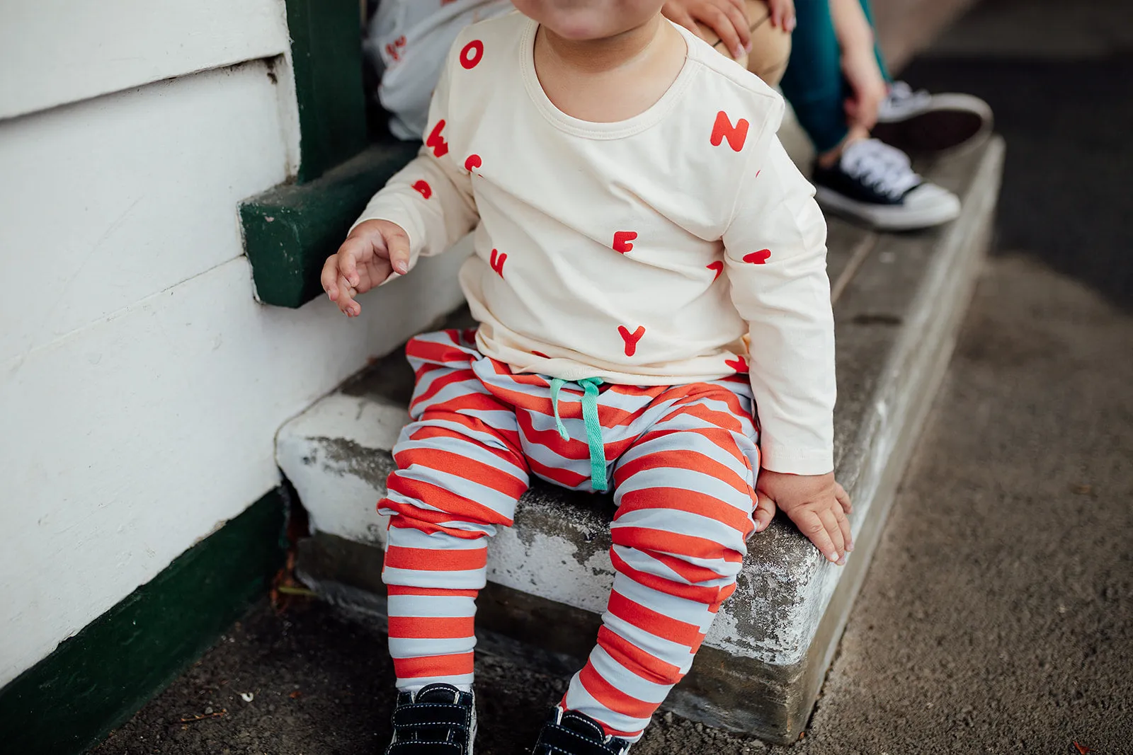 HORIZON STRIPE HAREM PANTS