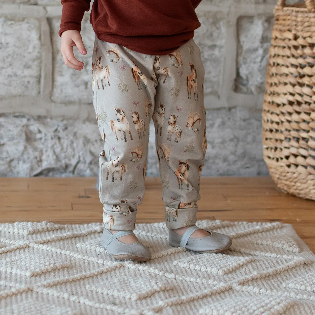 Horses Grow-With-Me Harem Pants