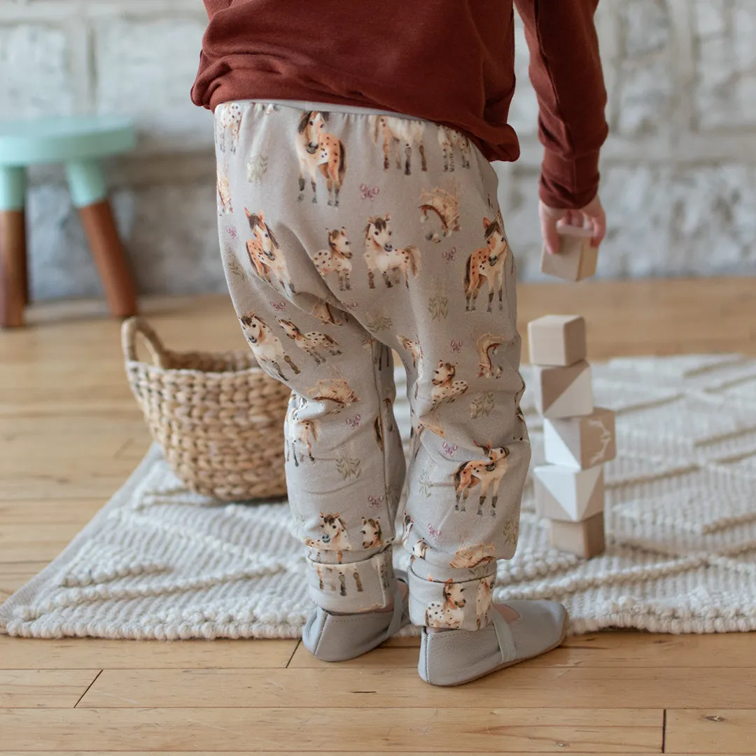 Horses Grow-With-Me Harem Pants