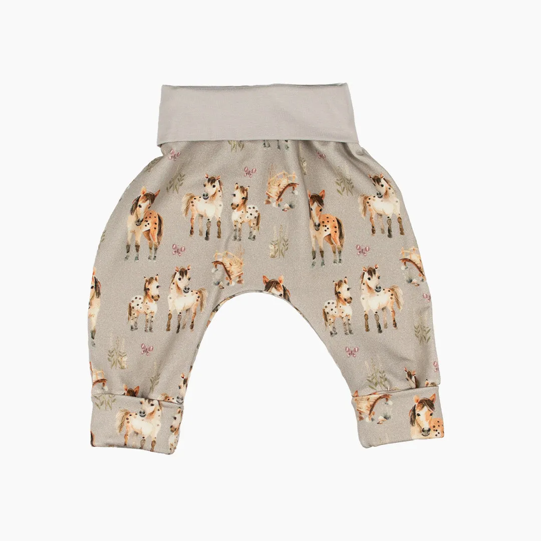 Horses Grow-With-Me Harem Pants