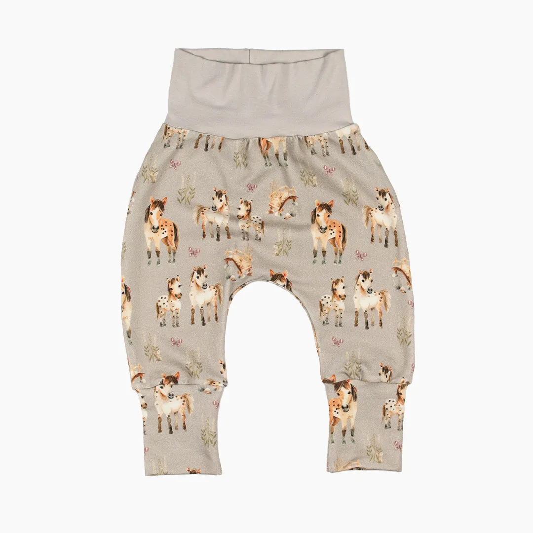 Horses Grow-With-Me Harem Pants