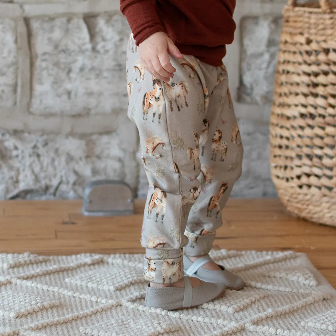 Horses Grow-With-Me Harem Pants