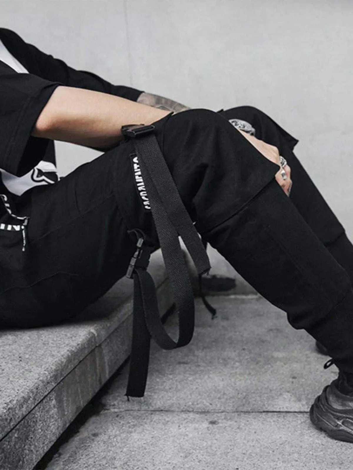 [Hottest] “Crescent” Street Pants