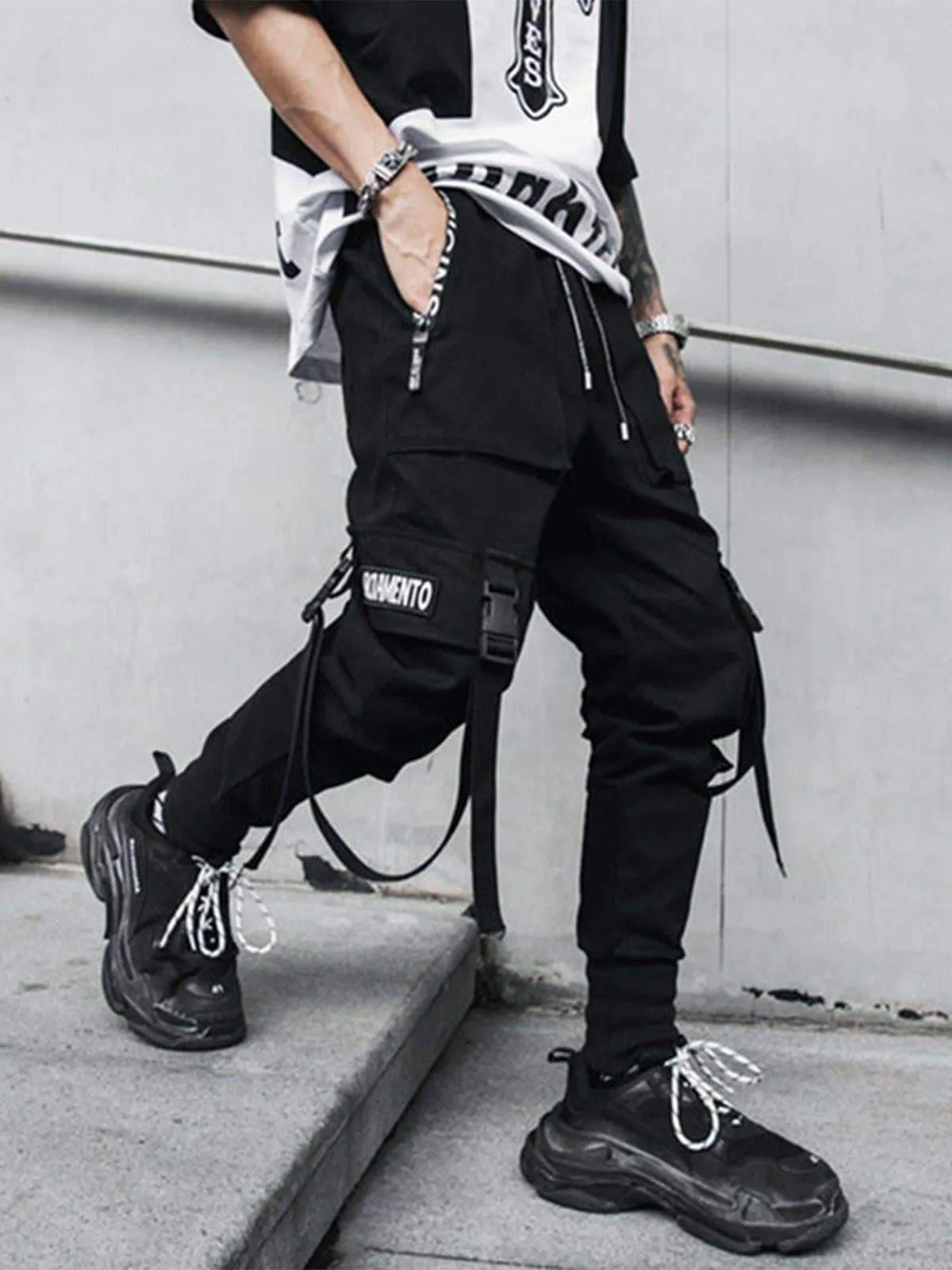 [Hottest] “Crescent” Street Pants