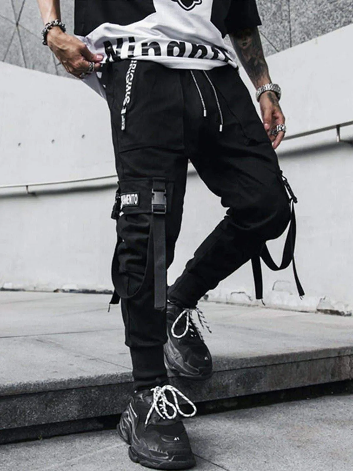 [Hottest] “Crescent” Street Pants