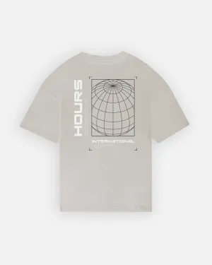 Hours International T-Shirt - Oatmeal