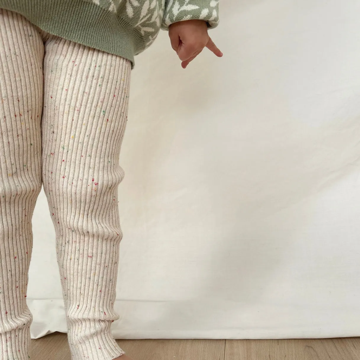 HUNTER & ROSE RAINBOW FLECKED NOA LEGGINGS
