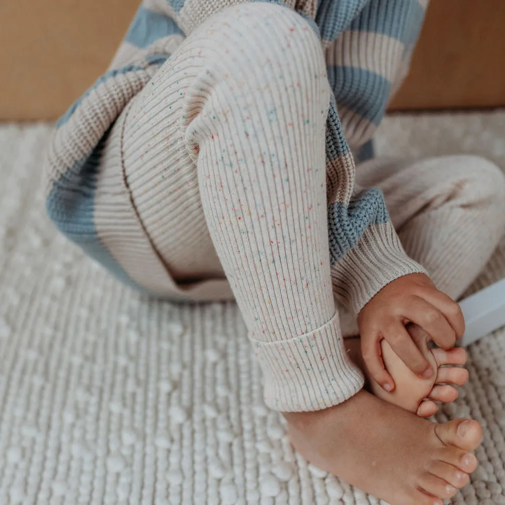 HUNTER & ROSE RAINBOW FLECKED NOA LEGGINGS