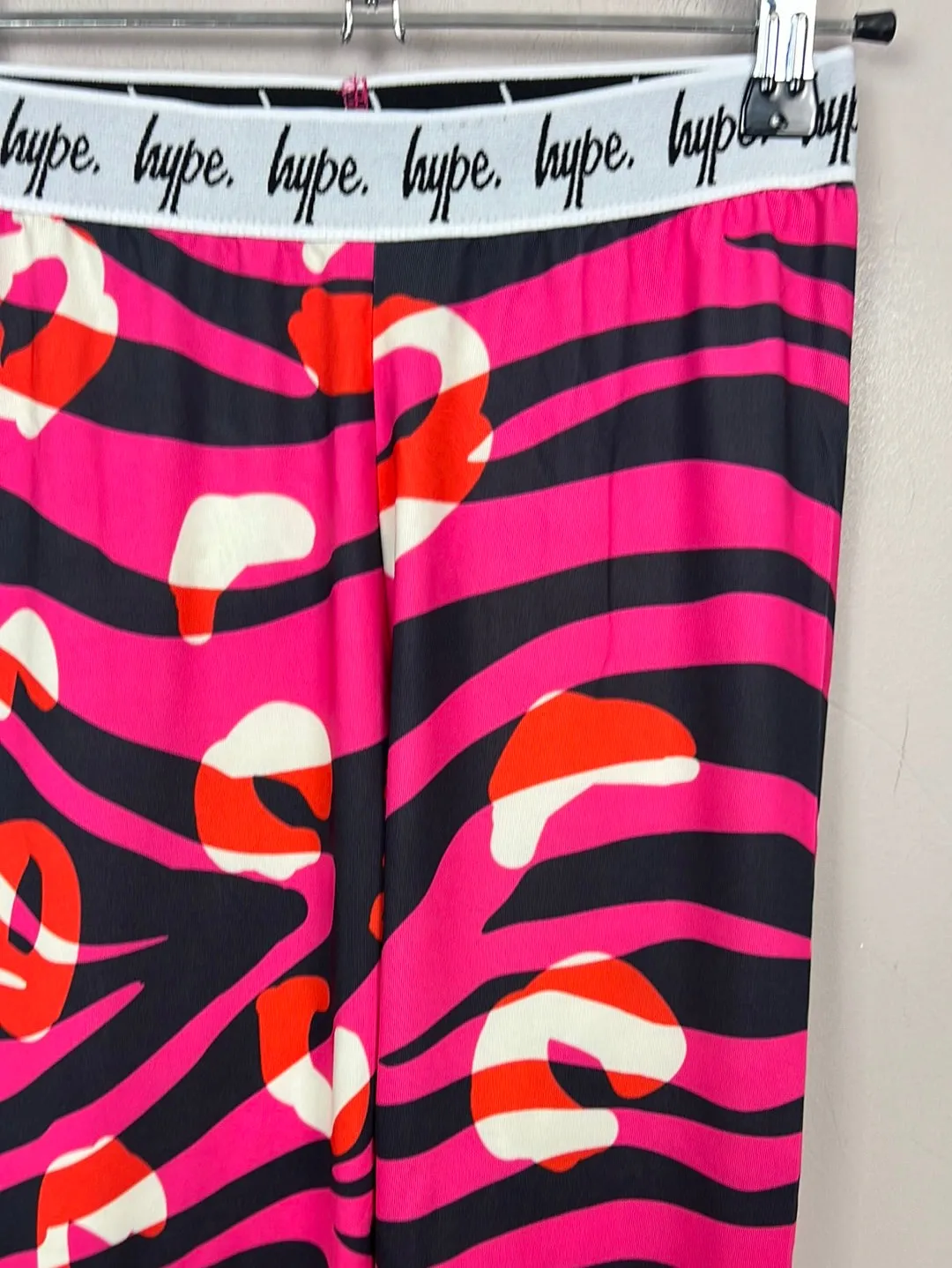 Hype animal pattern active leggings 11-12y