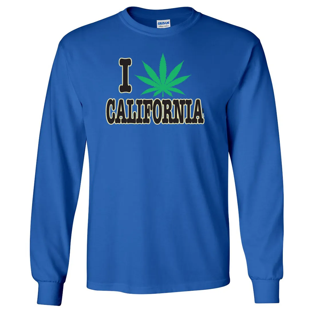 I Love Pot California Long Sleeve Shirt