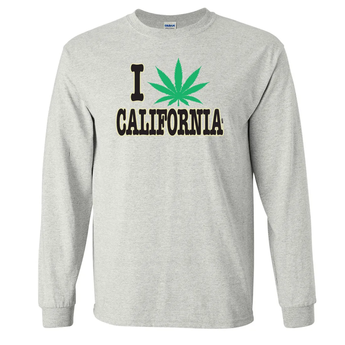 I Love Pot California Long Sleeve Shirt