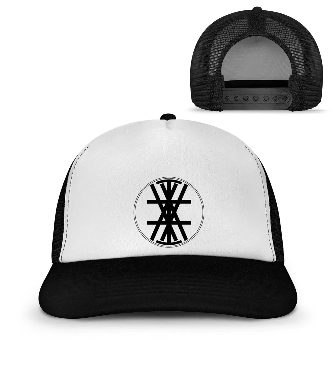 IN THE WOODS... | Retro Trucker Cap | "Rune Logo"