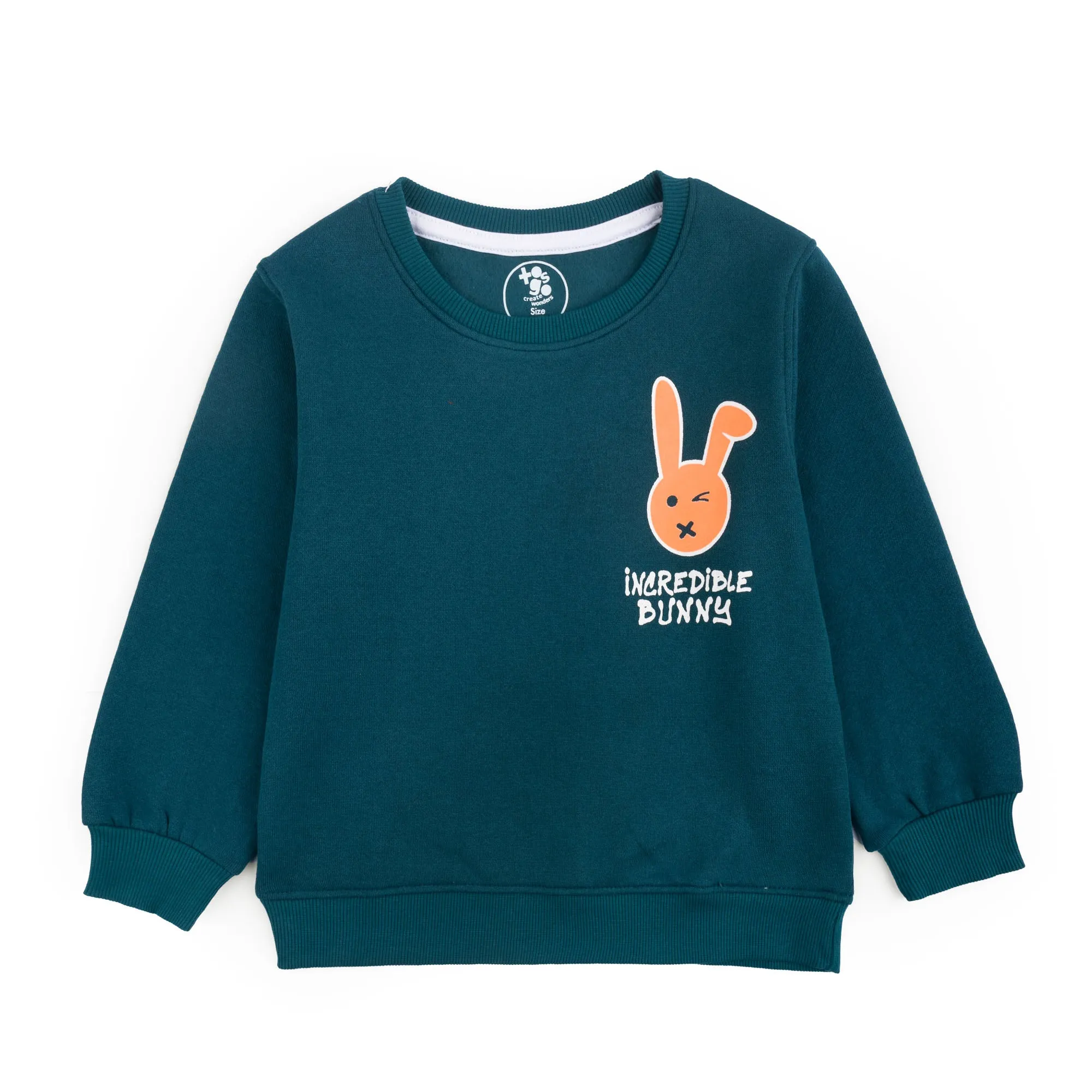 Incredible Bunny Graphic Sweatshirt