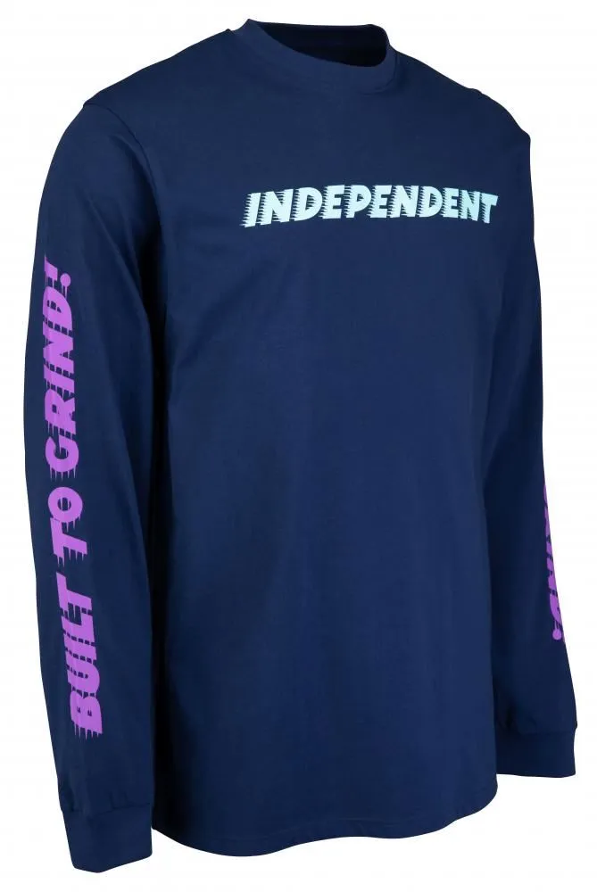 Independent L/S T-Shirt BTG Speed Ring L/S T-Shirt - Dark Navy