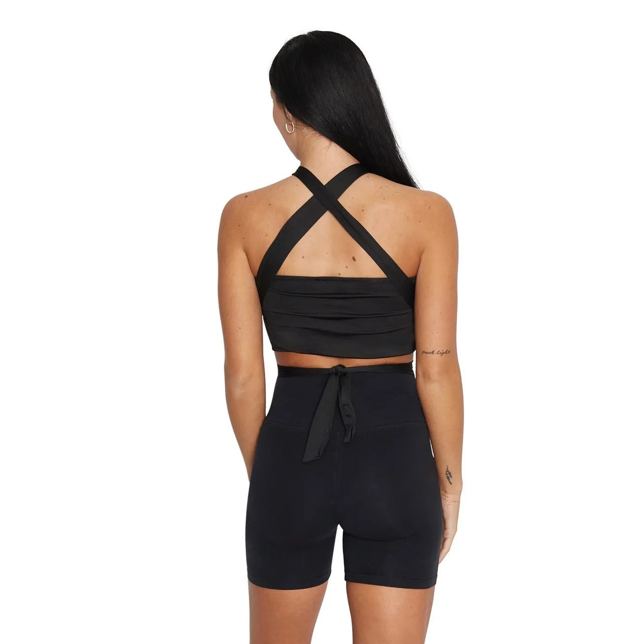 Indiana Hoosiers Black Multi Way Bandeau Top