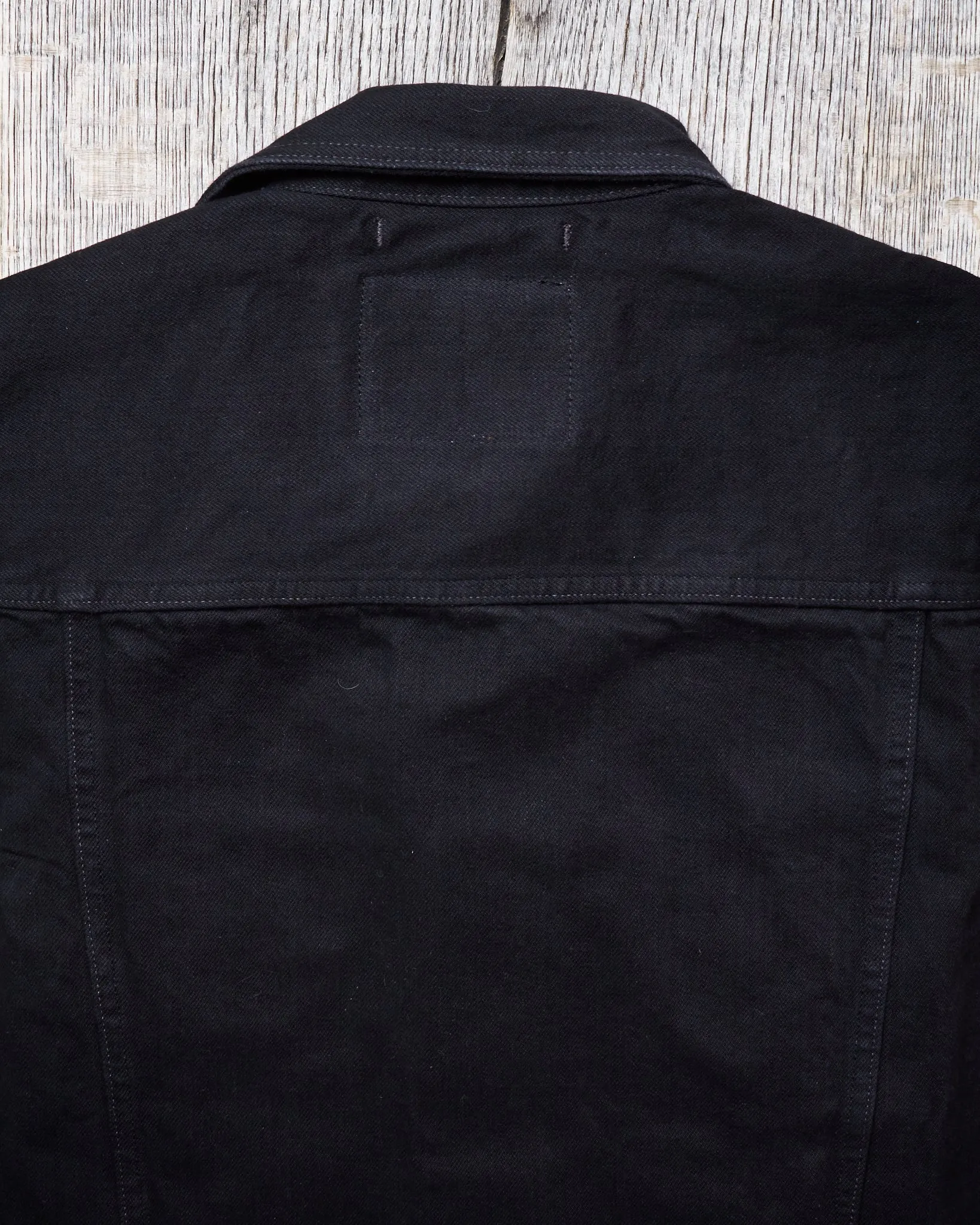 Indigofera Fargo Trucker Jacket Gunpowder Rinsed