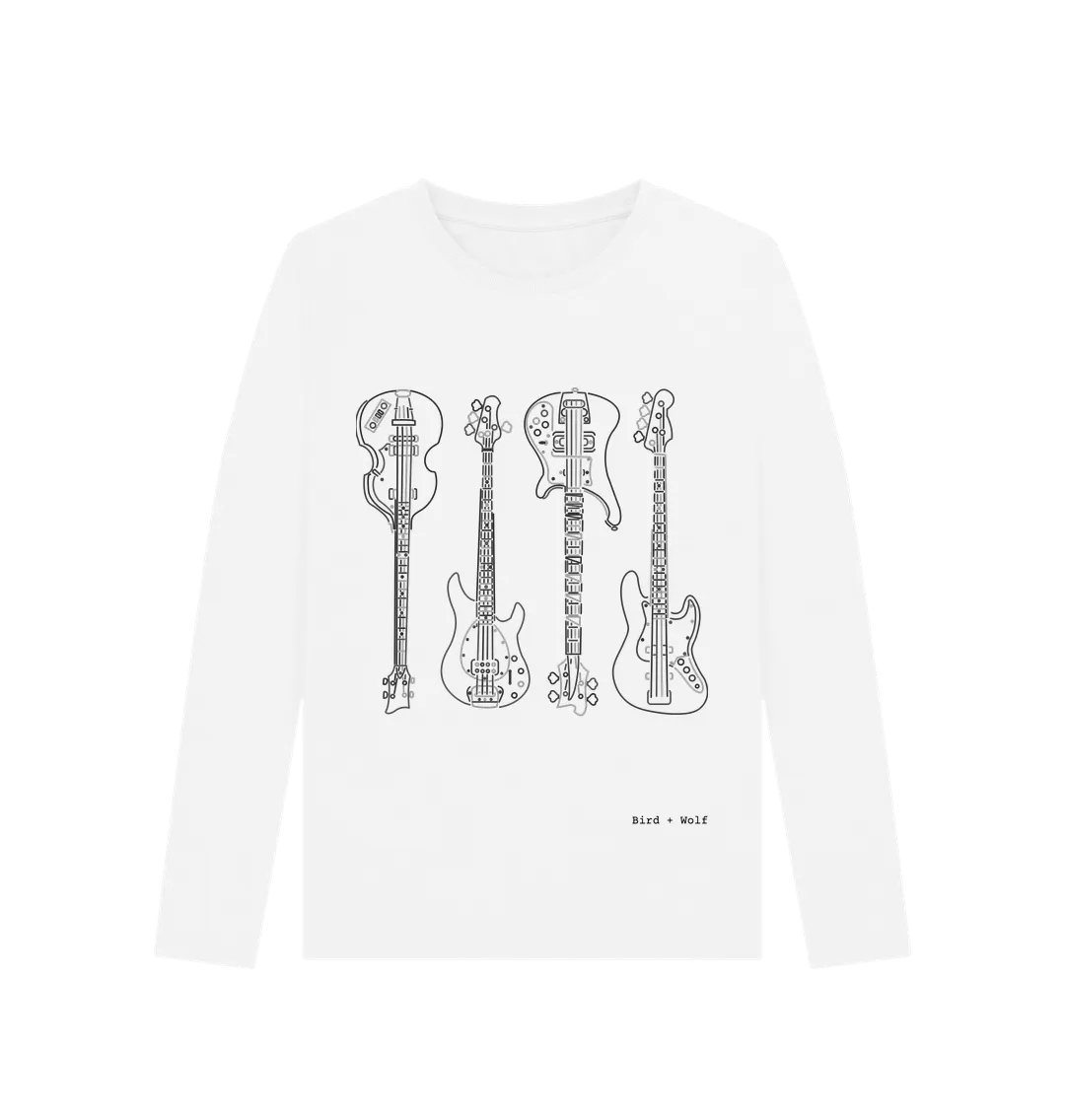 Instruments White Long Sleeve Tee