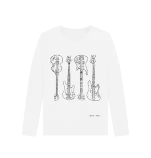 Instruments White Long Sleeve Tee
