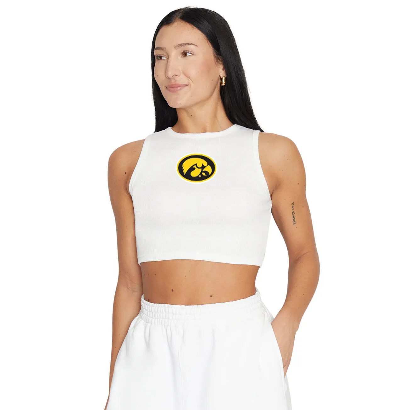 Iowa Hawkeyes Touchdown Ribbed Tank