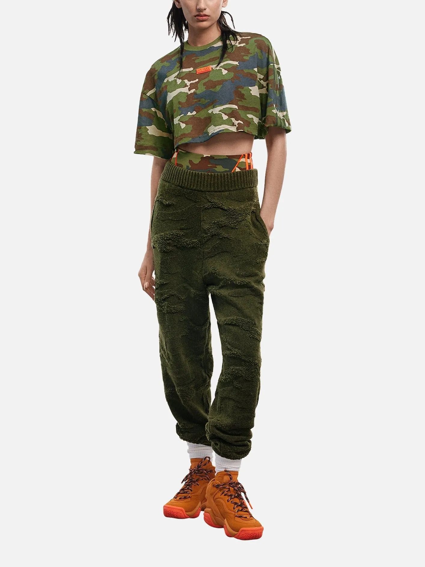 Ivy Park x Adidas Cropped T-Shirt