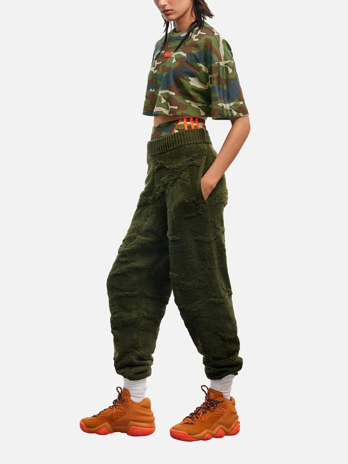 Ivy Park x Adidas Cropped T-Shirt
