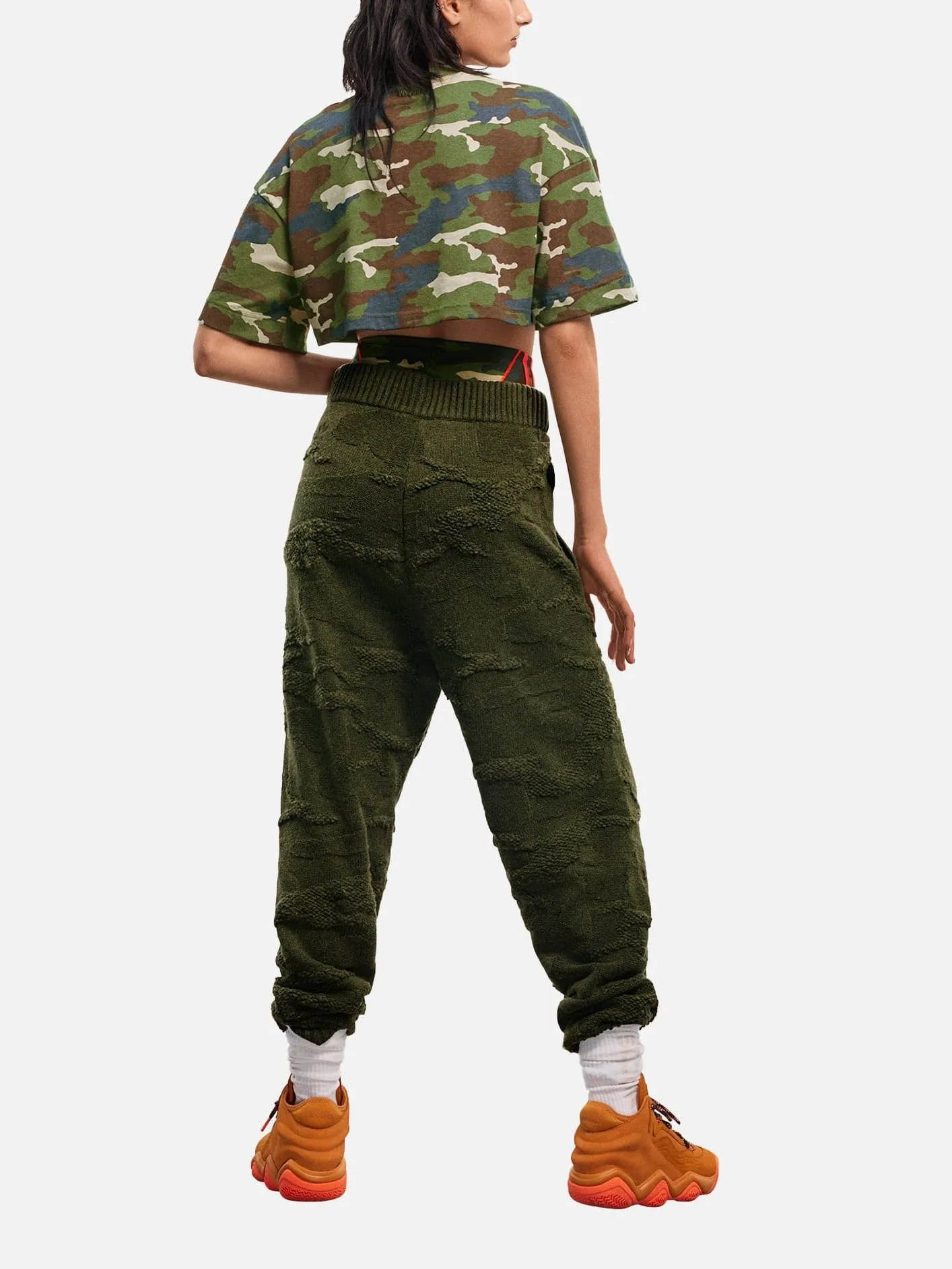 Ivy Park x Adidas Cropped T-Shirt