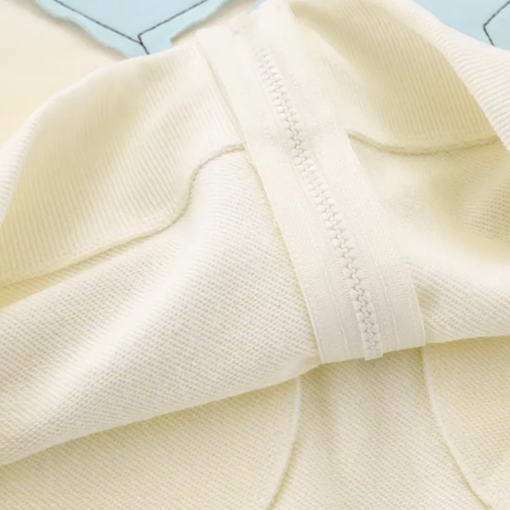 Japanese Bold Contrasting Star Hoodie