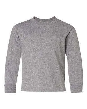 Jerzees Youth Dri-Power® Long Sleeve T-Shirt - 29BLR