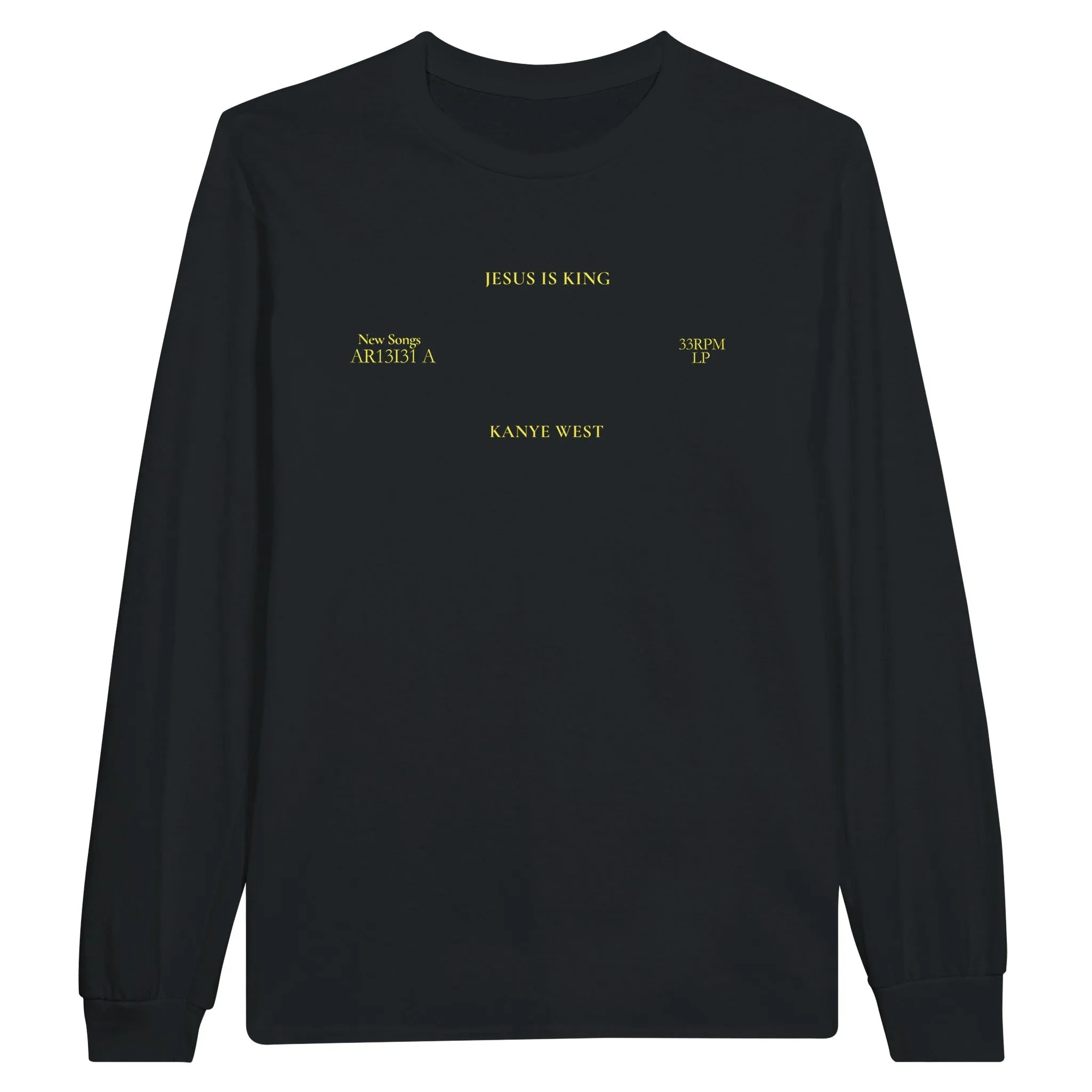 Jesus is King Unisex Long Sleeve Tee T-shirt