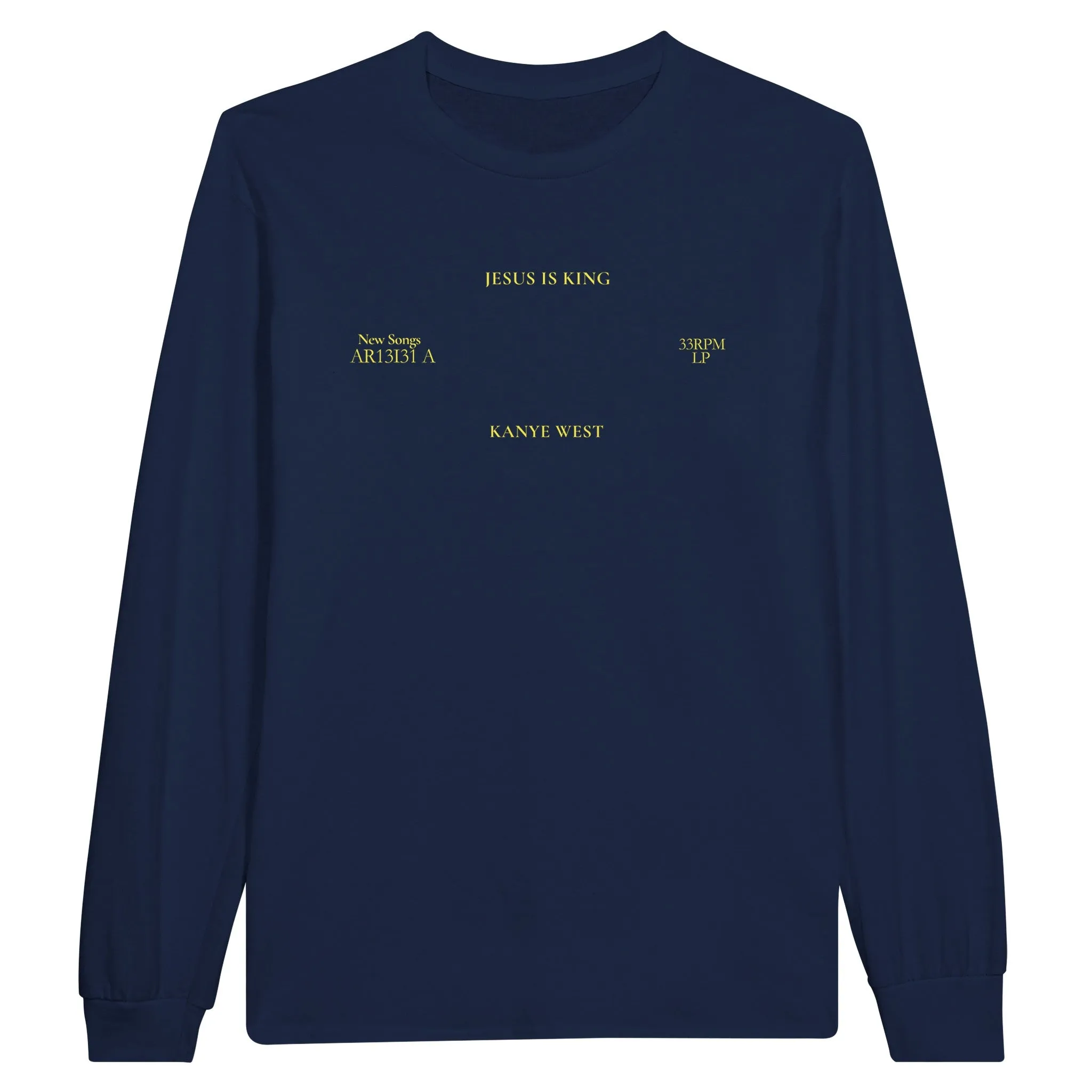 Jesus is King Unisex Long Sleeve Tee T-shirt