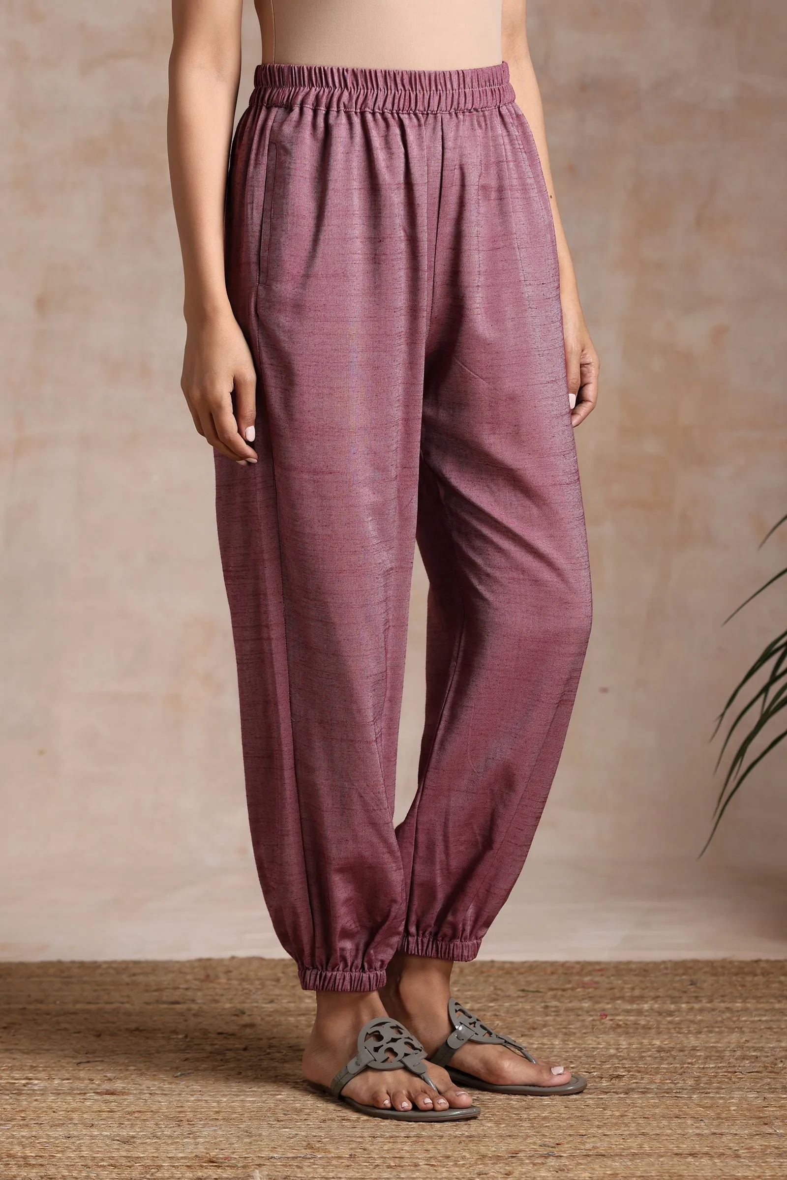 JOGGERS- DULL ROSE