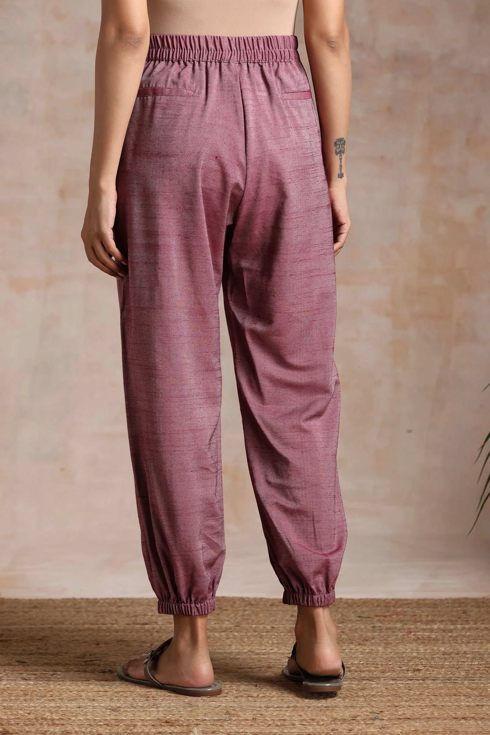 JOGGERS- DULL ROSE