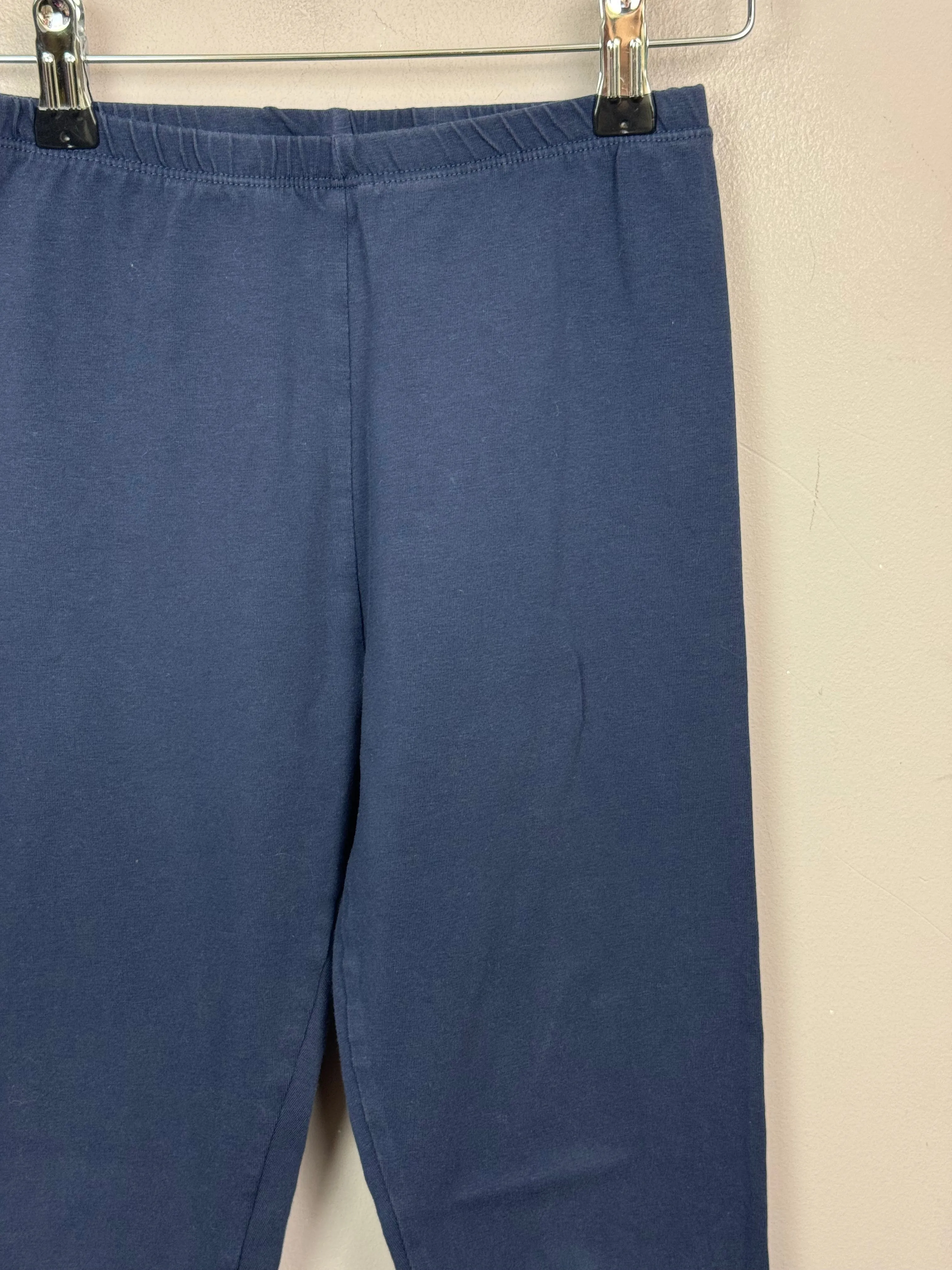 John Lewis navy leggings 12y