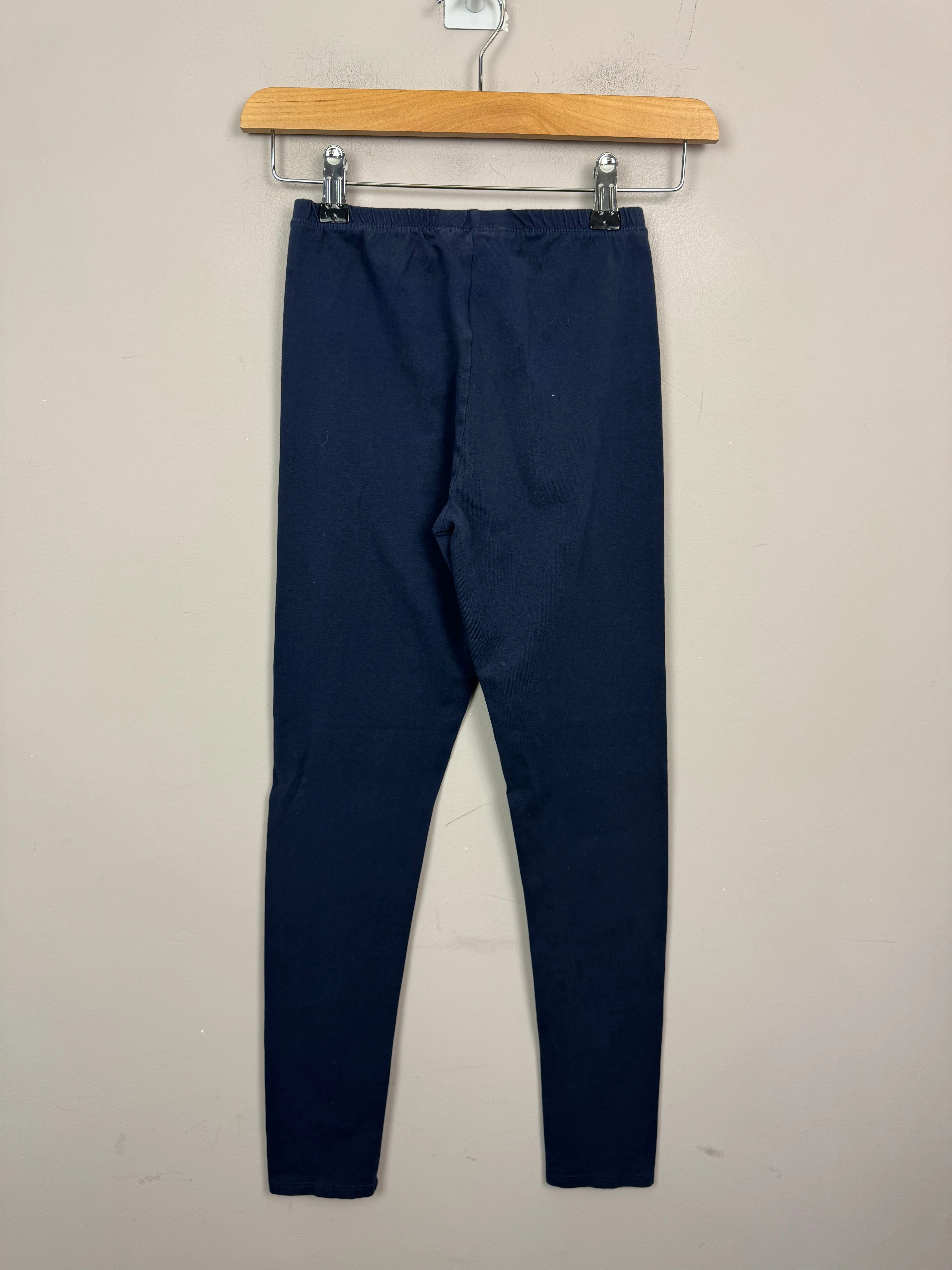 John Lewis navy leggings 12y