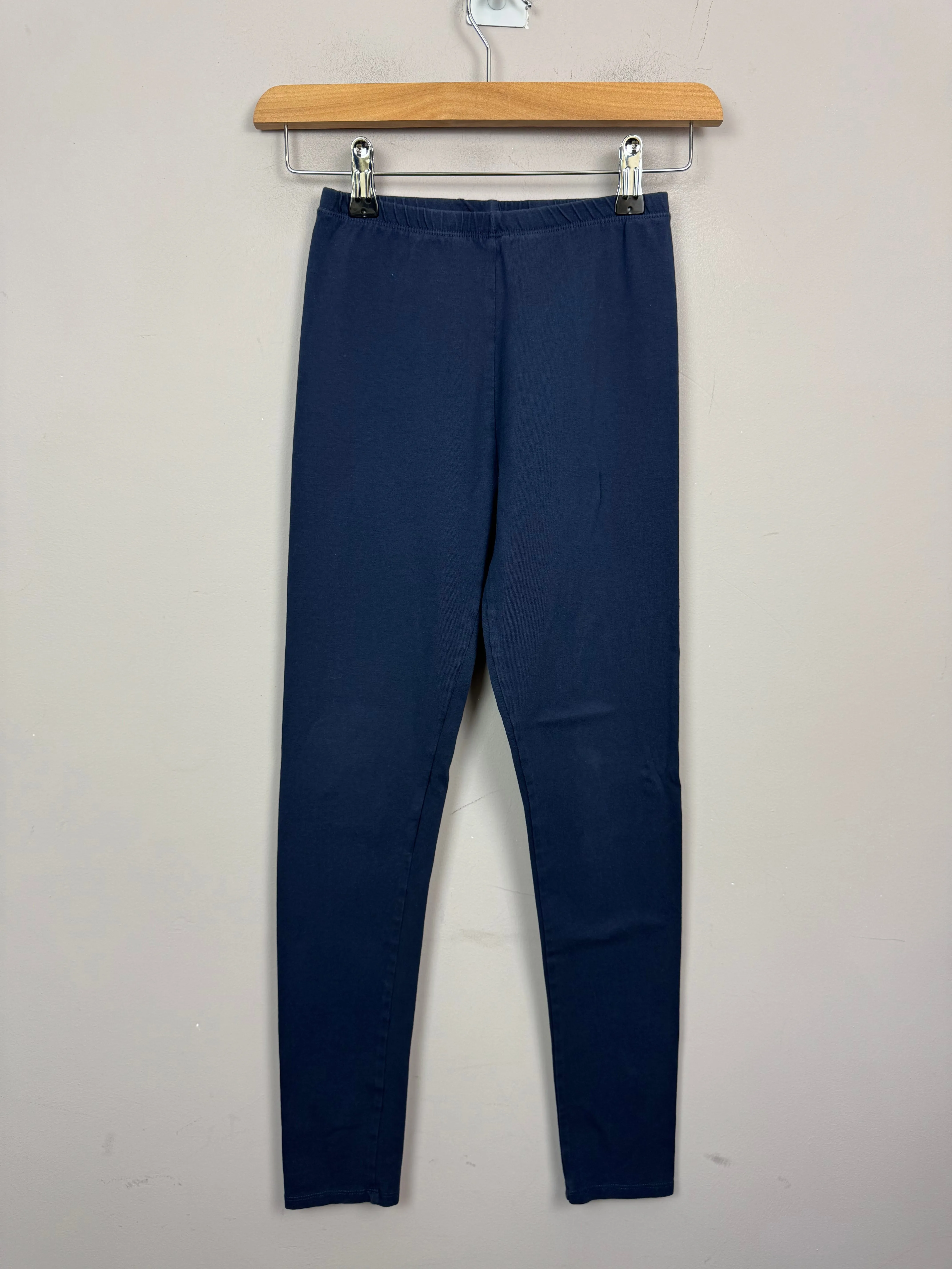 John Lewis navy leggings 12y
