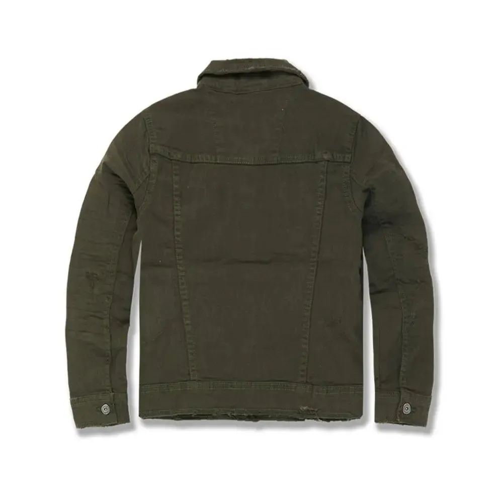 Jordan Craig Kids Tribeca Twill Jacket (Army Green)