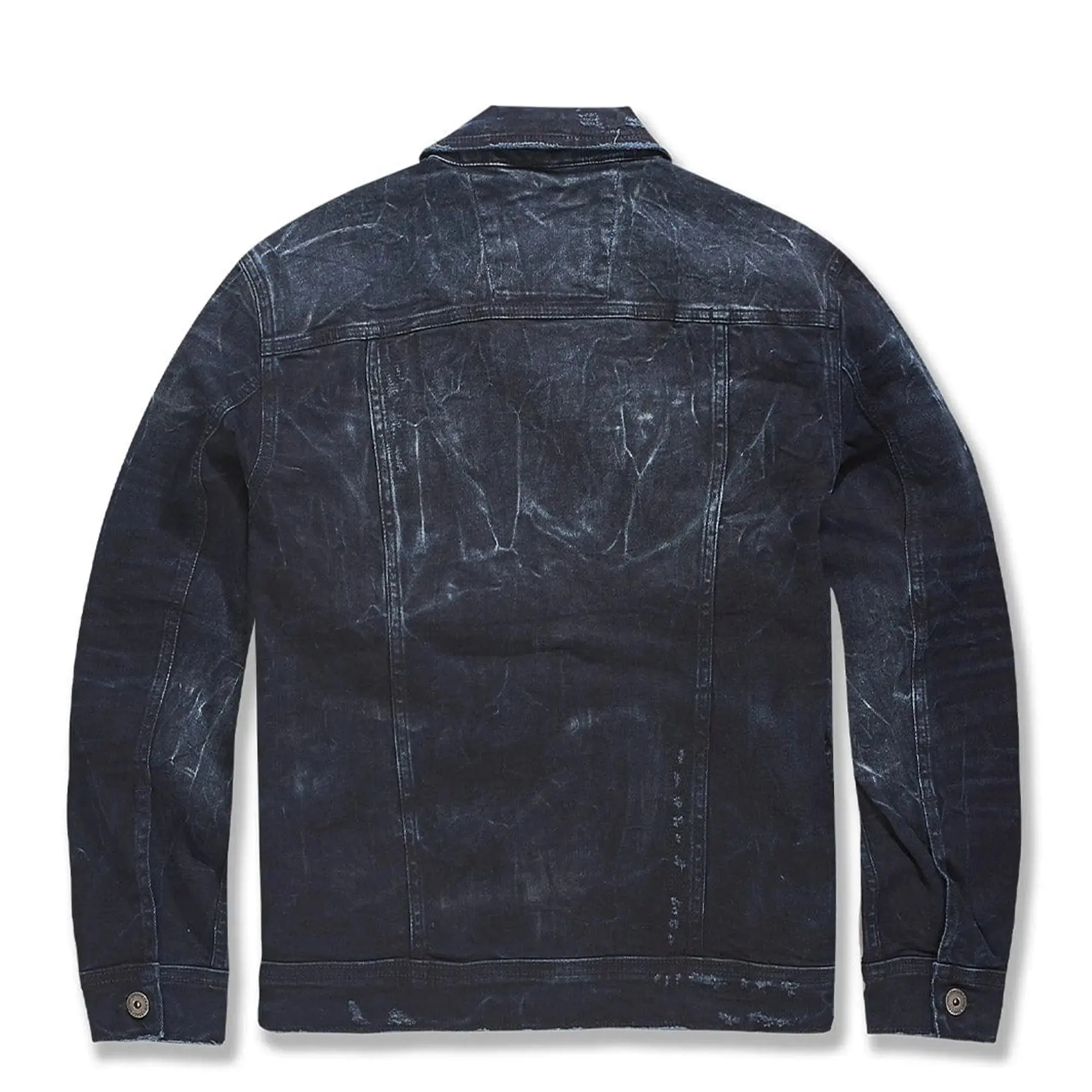 Jordan Craig Men New Group Trucker Jacket (Black Shadow)