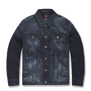 Jordan Craig Men New Group Trucker Jacket (Black Shadow)