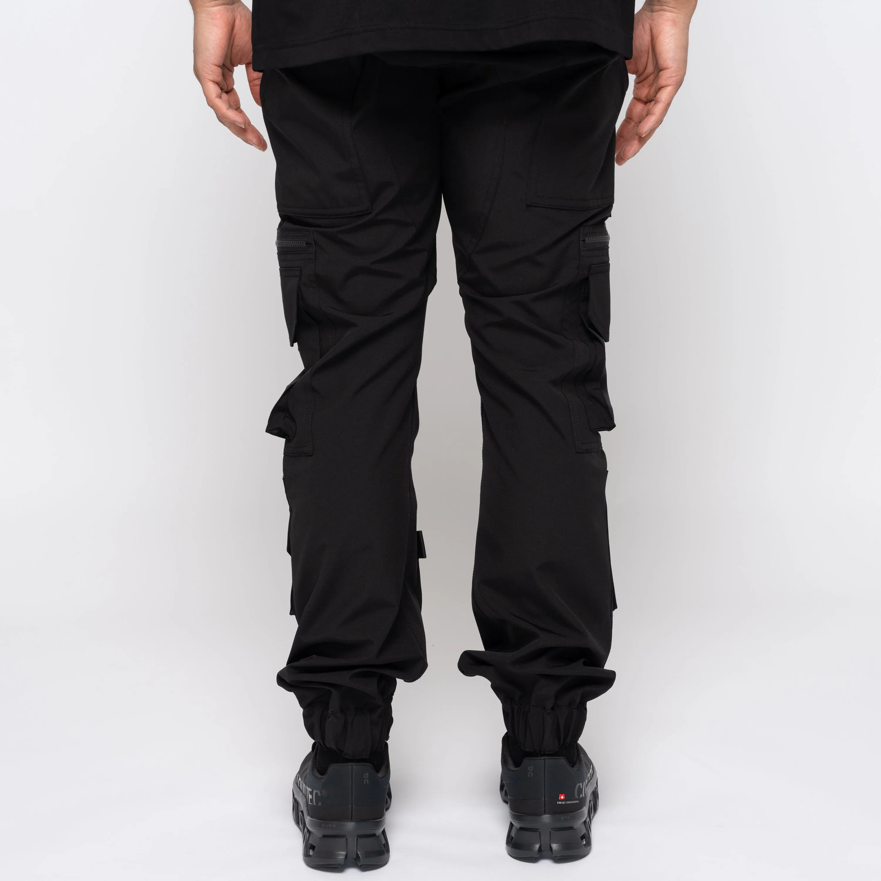 JW MAN Cargo Jogger Black WM-P005-051